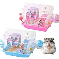 Amazon | iimono117 ハムスターケージ 透明 アクリル製 給水ボトル